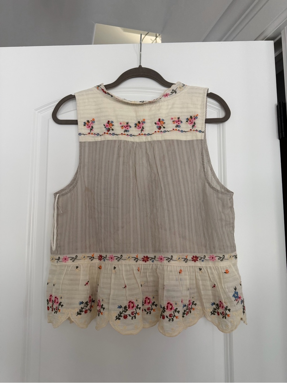 Free People Ellis Embroidered Blouse - Picture 5 of 5